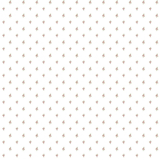 Papel pintado motivos florales mínimos rosa - MINOREL 01 | MURAKE - 836867