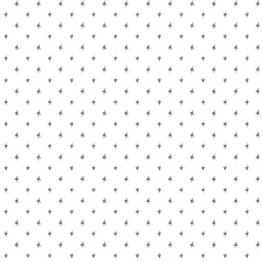Papel pintado motivos florales mínimos azul - MINOREL 02 | MURAKE - 836868