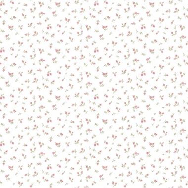 Papel pintado flores menudas rosa - FLORIM 01 | MURAKE - 836869
