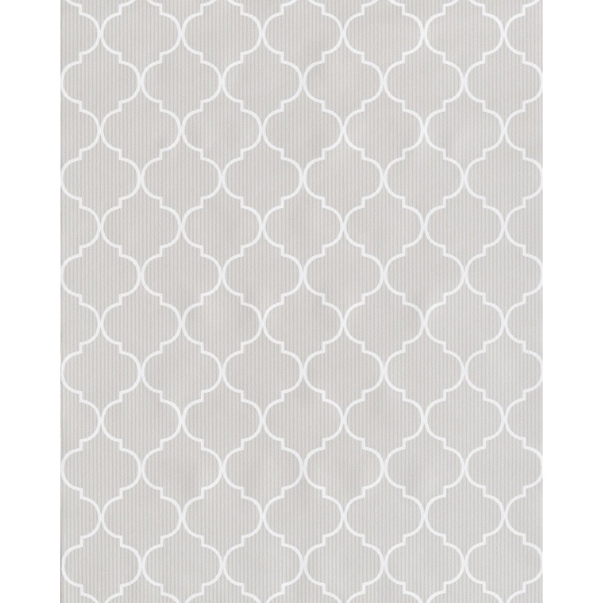 Papel pintado enrejado curvo greige - TREVEL 01 | MURAKE - 836873