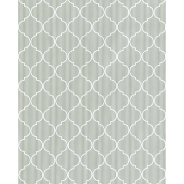 Papel pintado enrejado curvo verde - TREVEL 02 | MURAKE - 836874