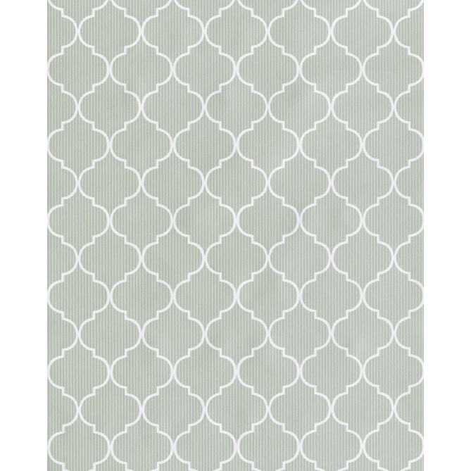Papel pintado enrejado curvo verde - TREVEL 02 | MURAKE - 836874
