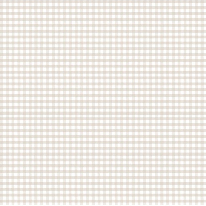 Papel pintado cuadros vichy greige - VICHENA 01 | MURAKE - 836883