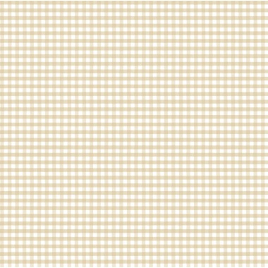 Papel pintado cuadros vichy beige - VICHENA 02 | MURAKE - 836884