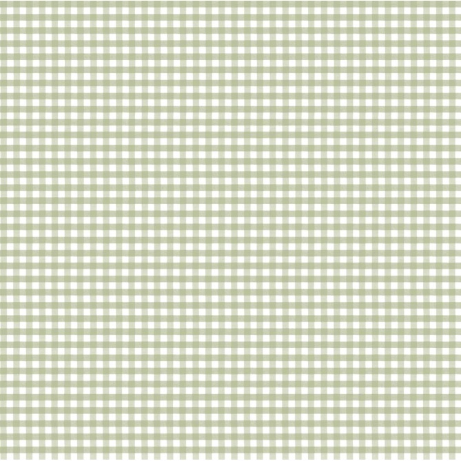 Papel pintado cuadros vichy verde - VICHENA 04 | MURAKE - 836886