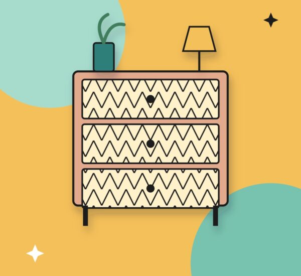 Cómo empapelar un mueble