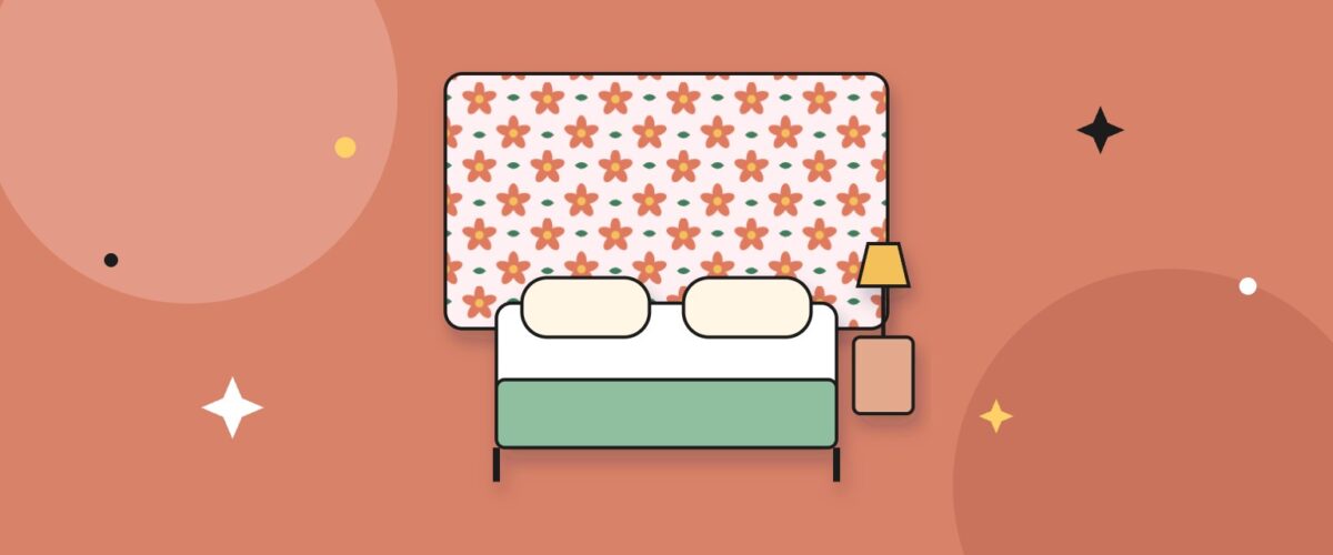 Papel pintado para la habitación de invitados
