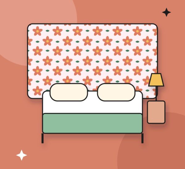 Papel pintado para la habitación de invitados